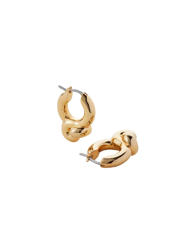 Ladies earrings bridal must-haves-Small Maeve Hoop Earrings - Gold