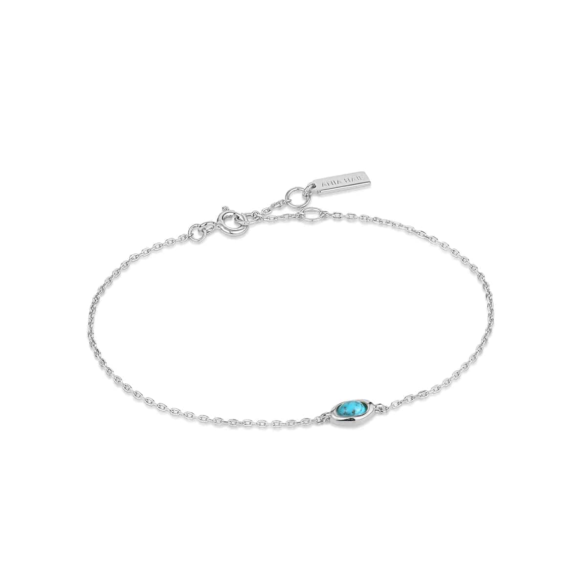 Ladies bracelets global brands-Turquoise Wave Bracelet