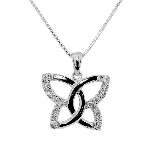 Ladies rings limited editions-Feminine Butterfly Necklace