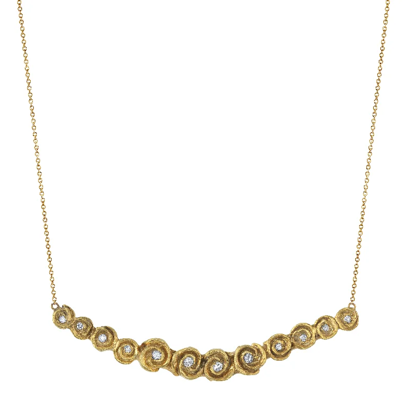 Ladies rings gold-plated-Diamond Dozen Roses Necklace