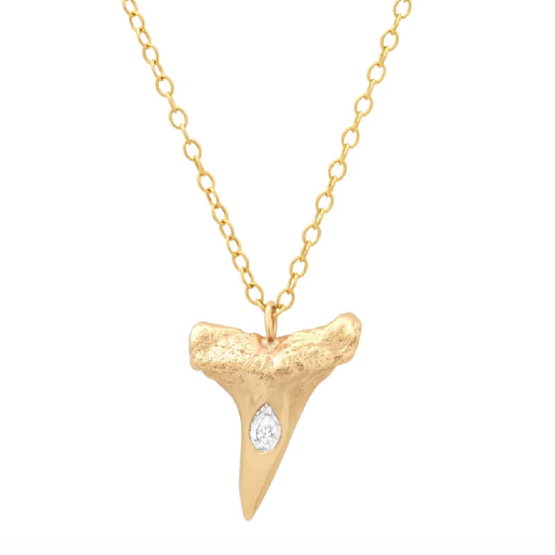 Ladies rings Valentine’s Day-Small Mako Tooth Necklace