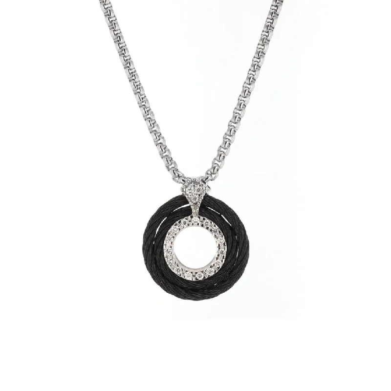 Ladies rings mature styles-18.5" 0.15 ctw Diamond Cable Pendant Necklace | 10276238