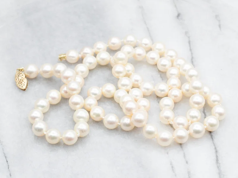 Ladies rings Asian-inspired-High-Quality Beaded Pearl Necklace