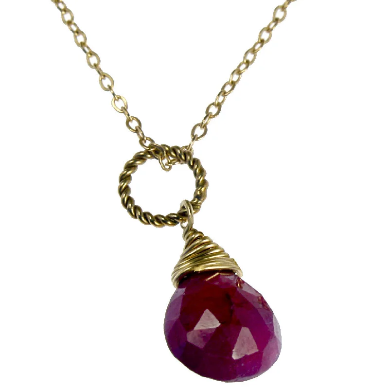 Ladies rings store finds-Birthstone Necklace