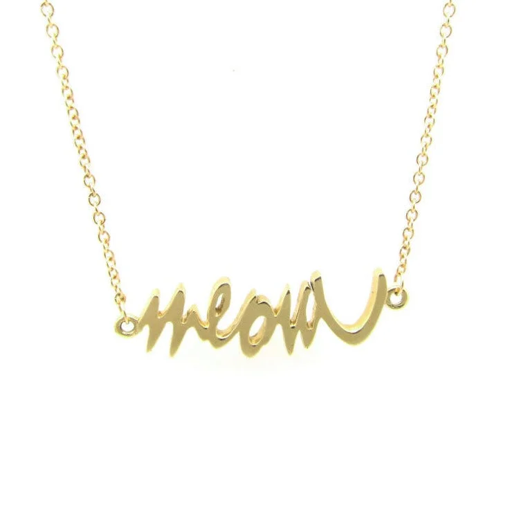 Ladies rings Valentine’s Day-Baby Meow Necklace