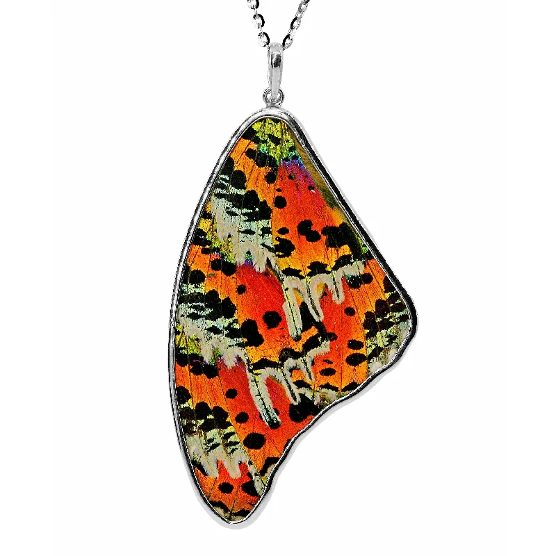 Ladies rings gift ideas-Urania Ripheous Large Butterfly Wing Necklace