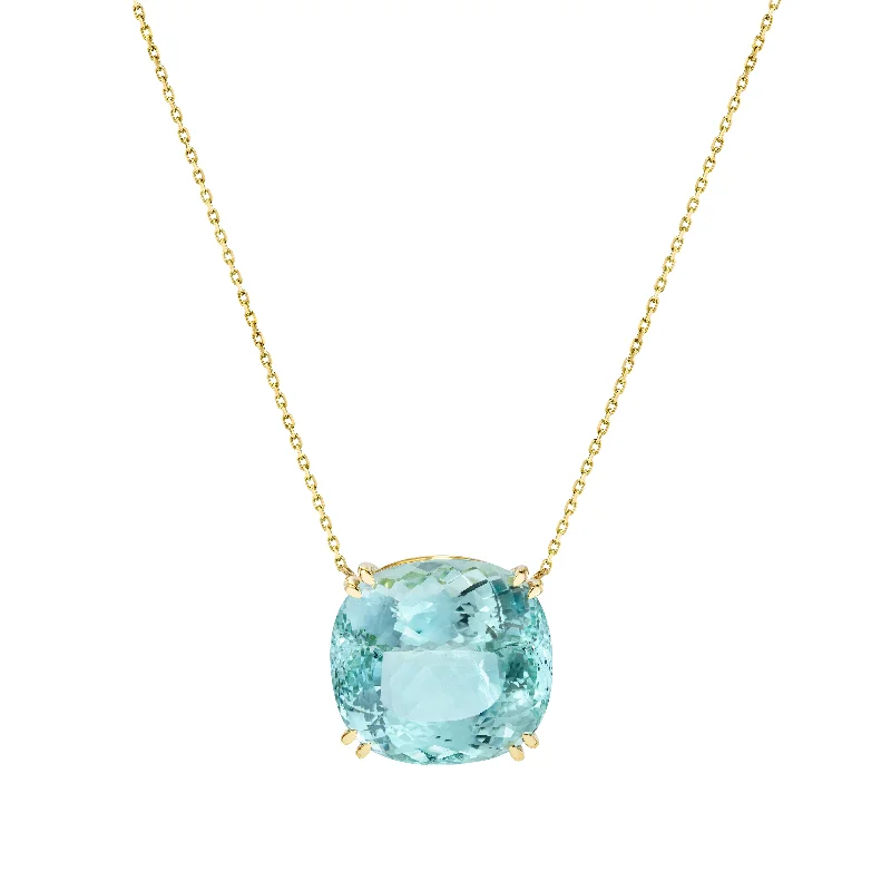 Ladies rings online shopping-Aqua Pond Necklace