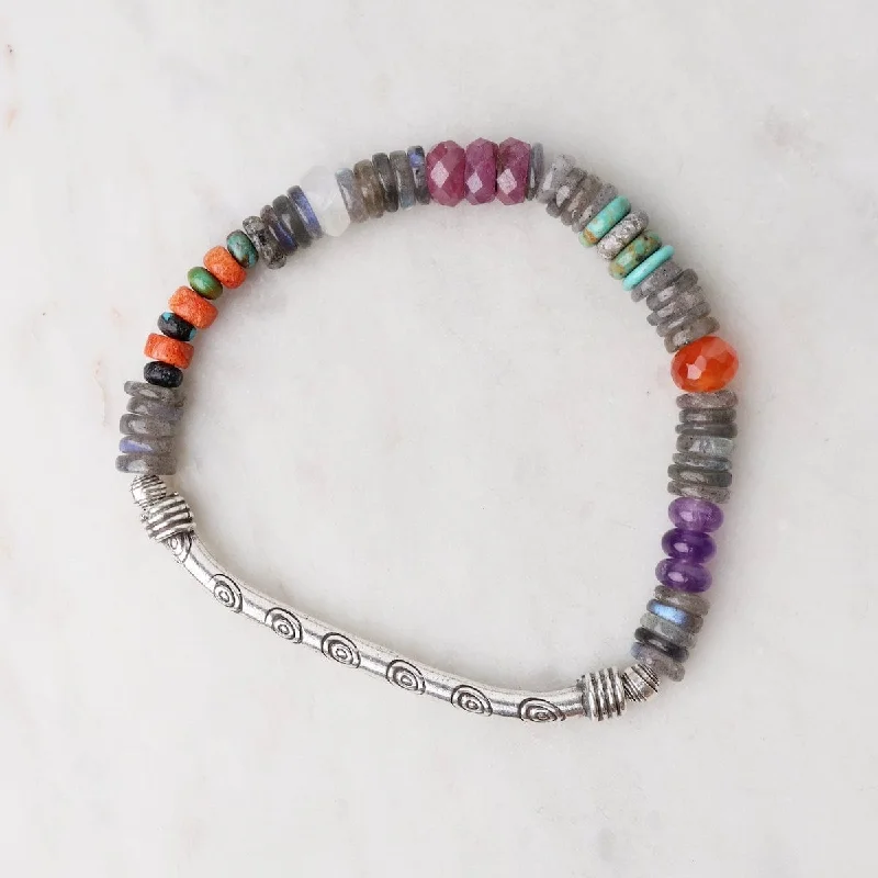 Ladies bracelets Christmas styles-Shazam Labradorite Bracelet