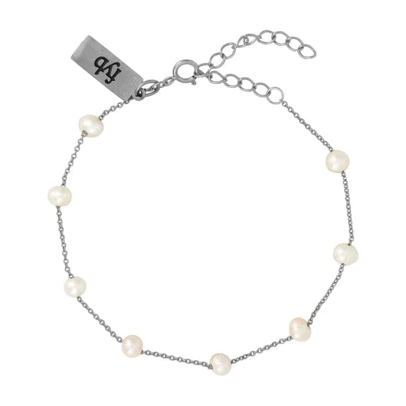 Ladies bracelets open patterns-Eloise  Silver Bracelet