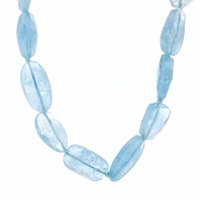 Ladies rings buying guide-Aquamarine Necklace