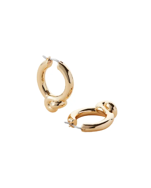 Ladies earrings limited editions-Maeve Hoop Earrings - Gold