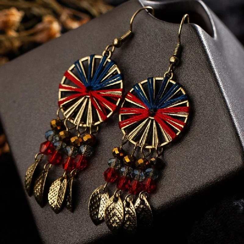 Ladies earrings sister sets-Renewal Tassel Earrings